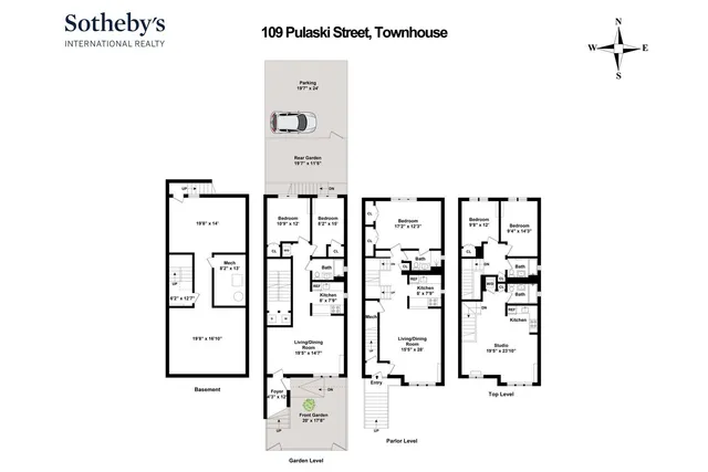 $3,050,000 | 109 Pulaski Street, Unit ENTIRE BUILDING | Bedford-Stuyvesant