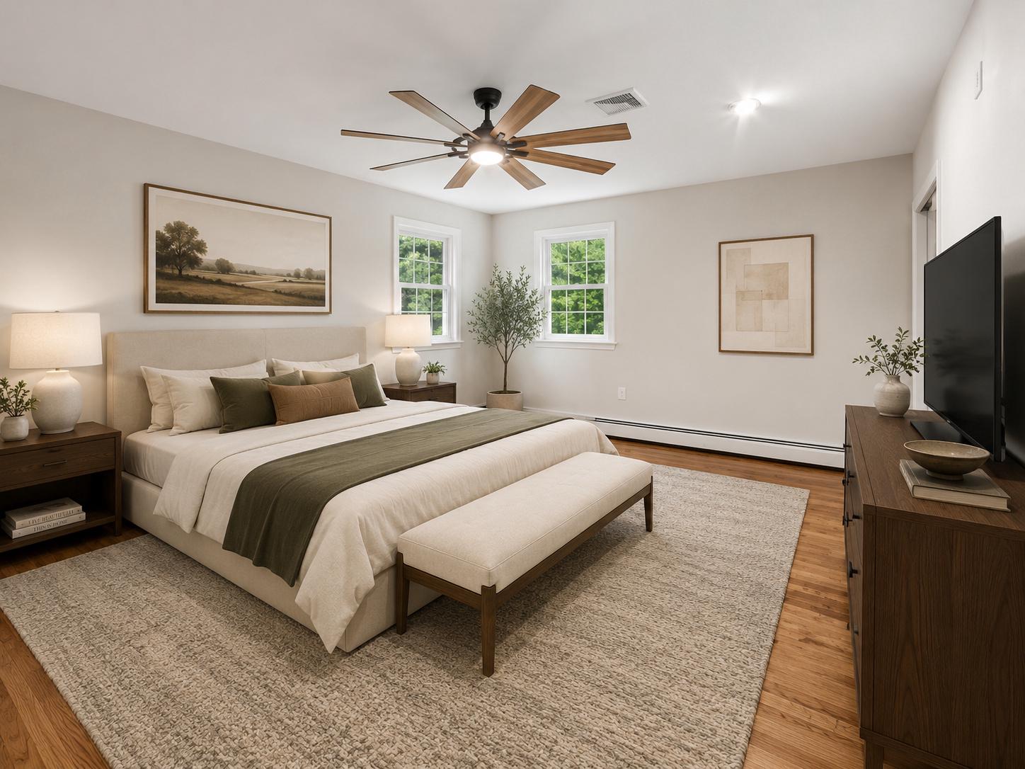 3455 Bristol Road Doylestown, PA 18901 - Photo 13 of 22 Master Bedroom with Plenty of Natural Light.