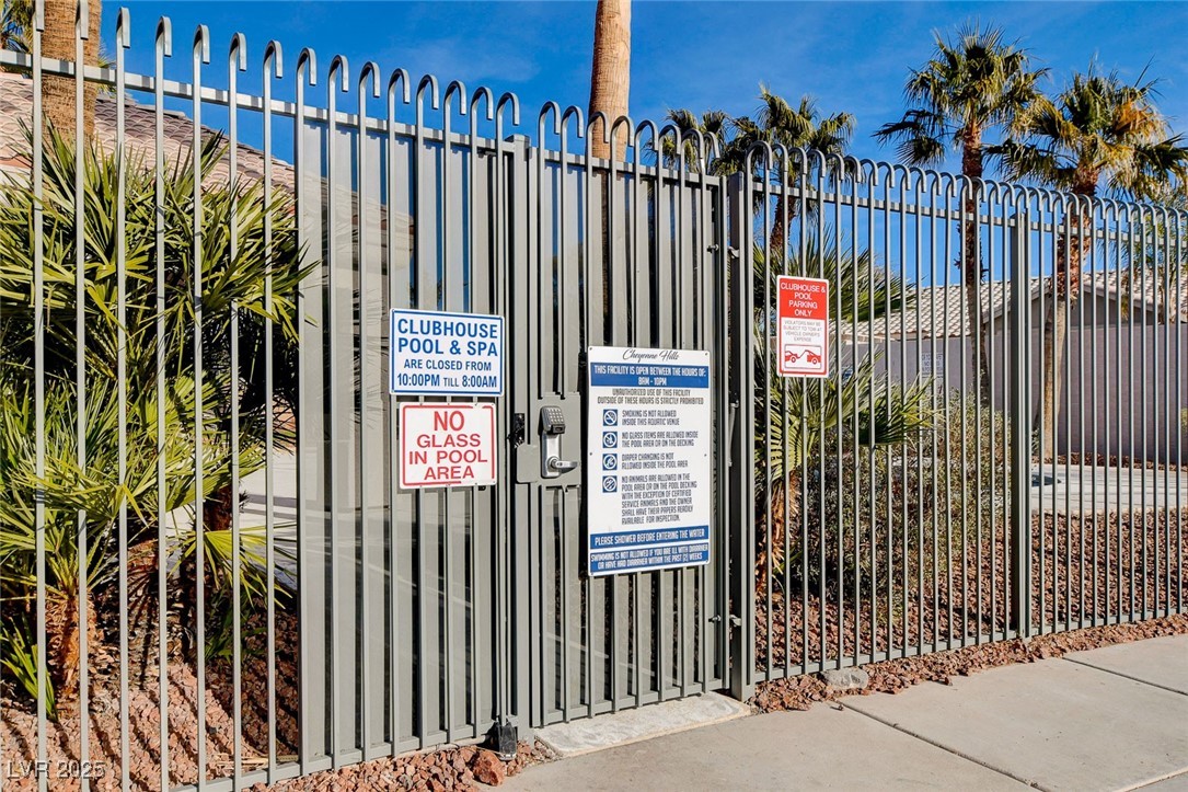511 Rafkin Place Henderson, NV 89052 - Photo 63 of 64 Gate with elevator