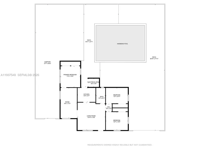 a picture of floor plan