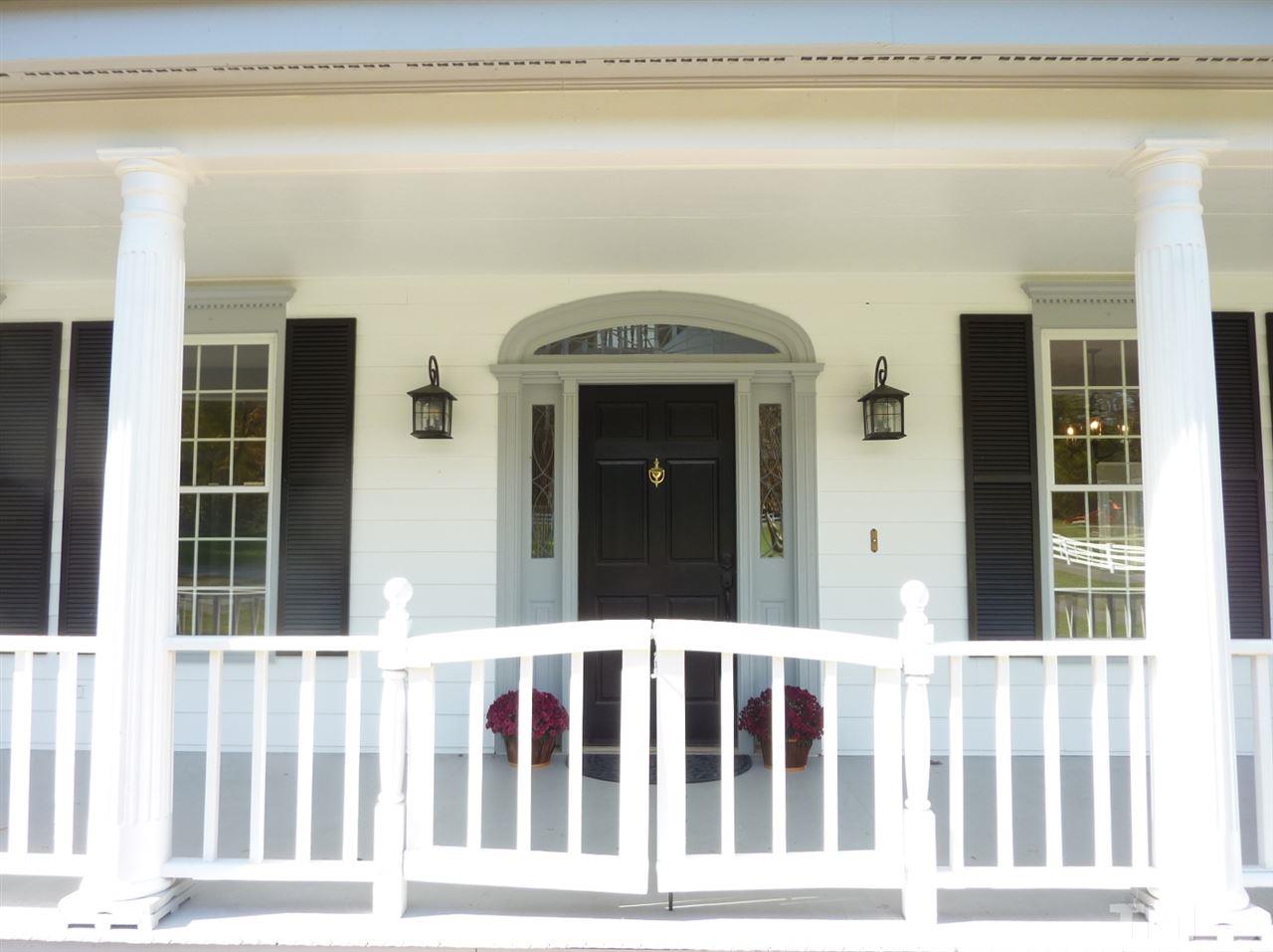 1519 Pleasant Green Road Durham, NC 27705 - Photo 4 of 30 Classic low country porch, leaded glass windows. Welcome your guests in!