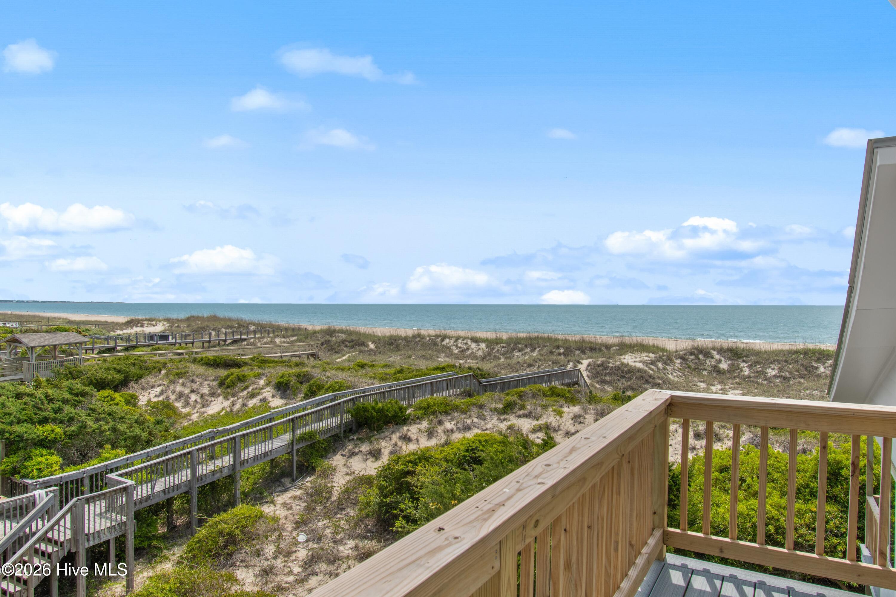 645 Caswell Beach Road Oak Island, NC 28465 - Photo 39 of 77 Second FloorSide Deck Ocean View