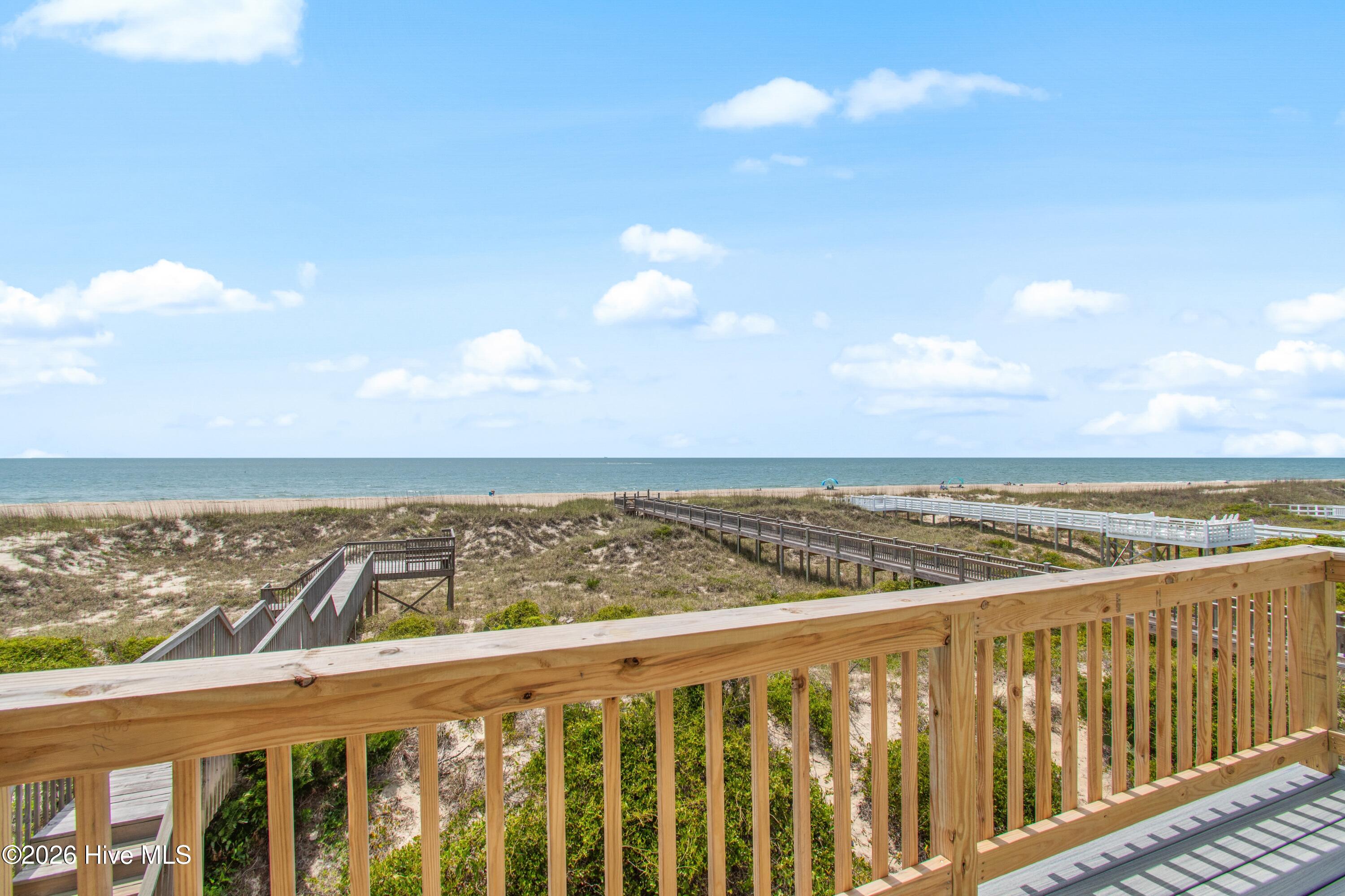 645 Caswell Beach Road Oak Island, NC 28465 - Photo 49 of 77 Primary Deck Ocean View Atlantic Ocean