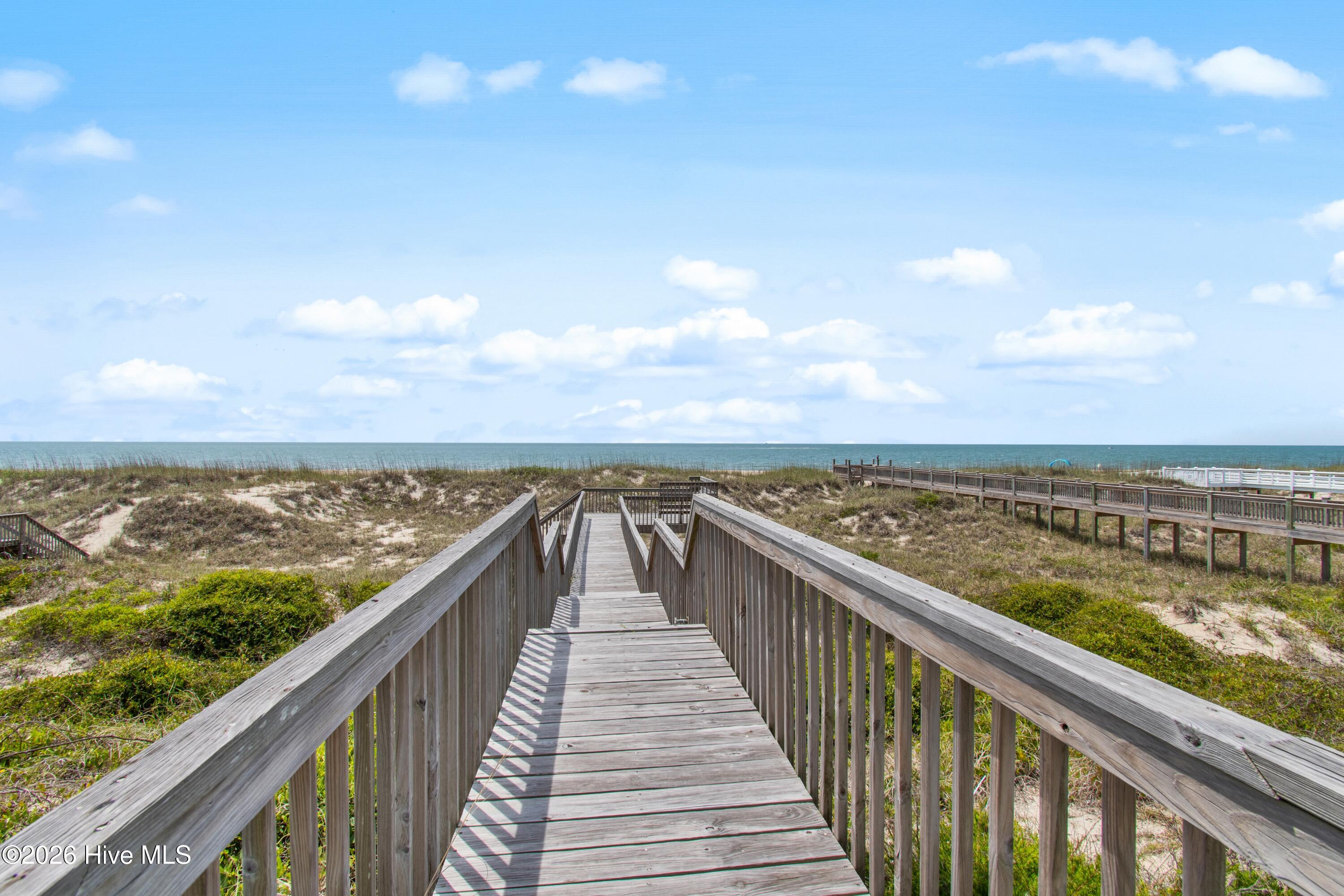 645 Caswell Beach Road Oak Island, NC 28465 - Photo 52 of 77 Walkway to Ocean