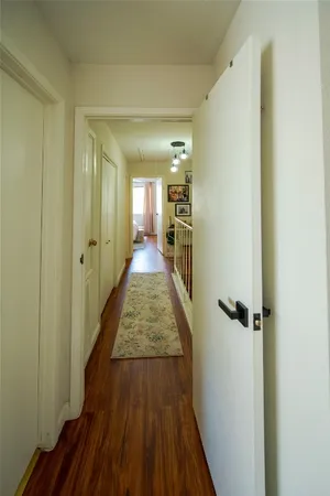 a room with a wooden floor