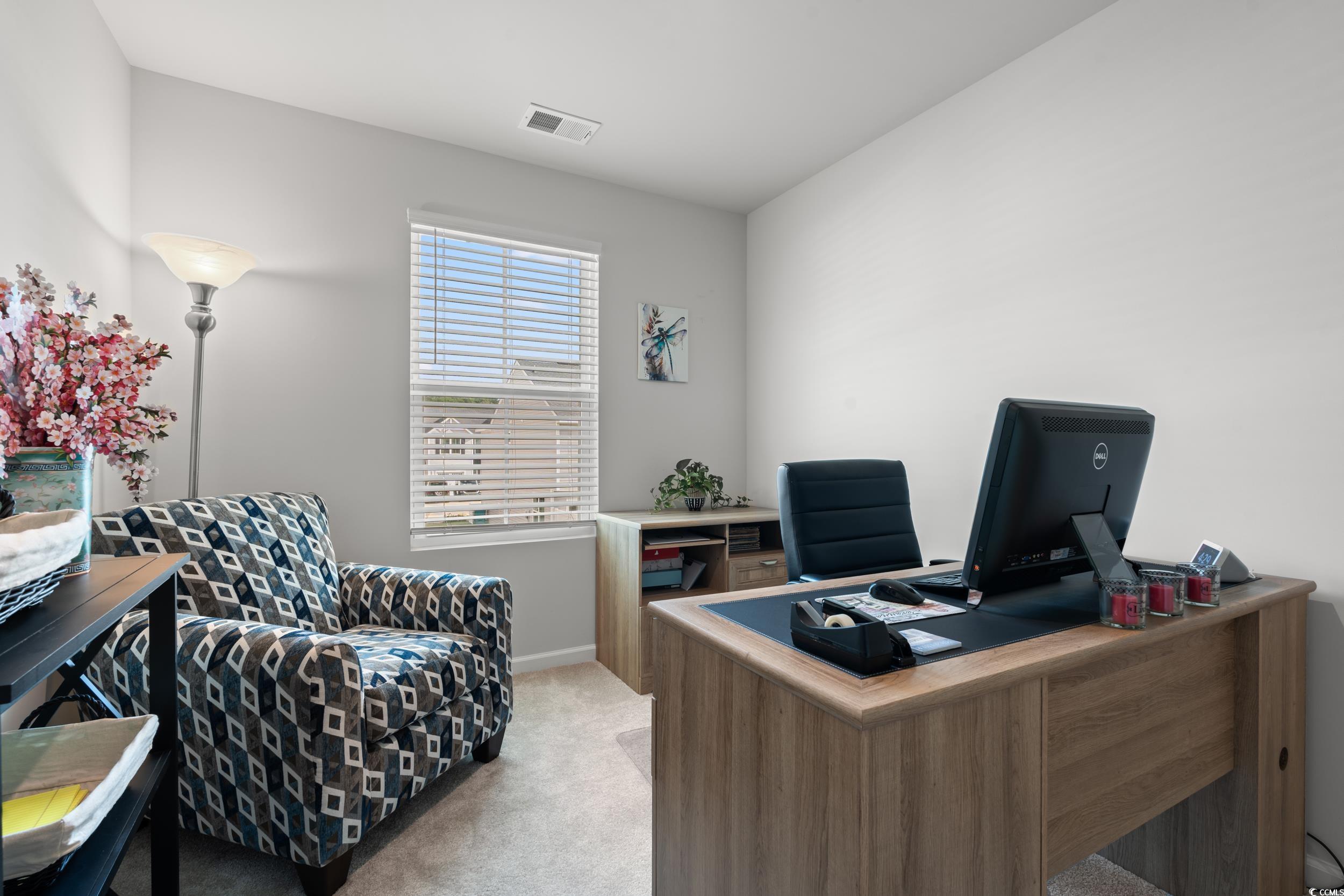 301 Granada Street, Unit D Myrtle Beach, SC 29579 - Photo 19 of 33 Office space featuring light colored carpet and baseboards