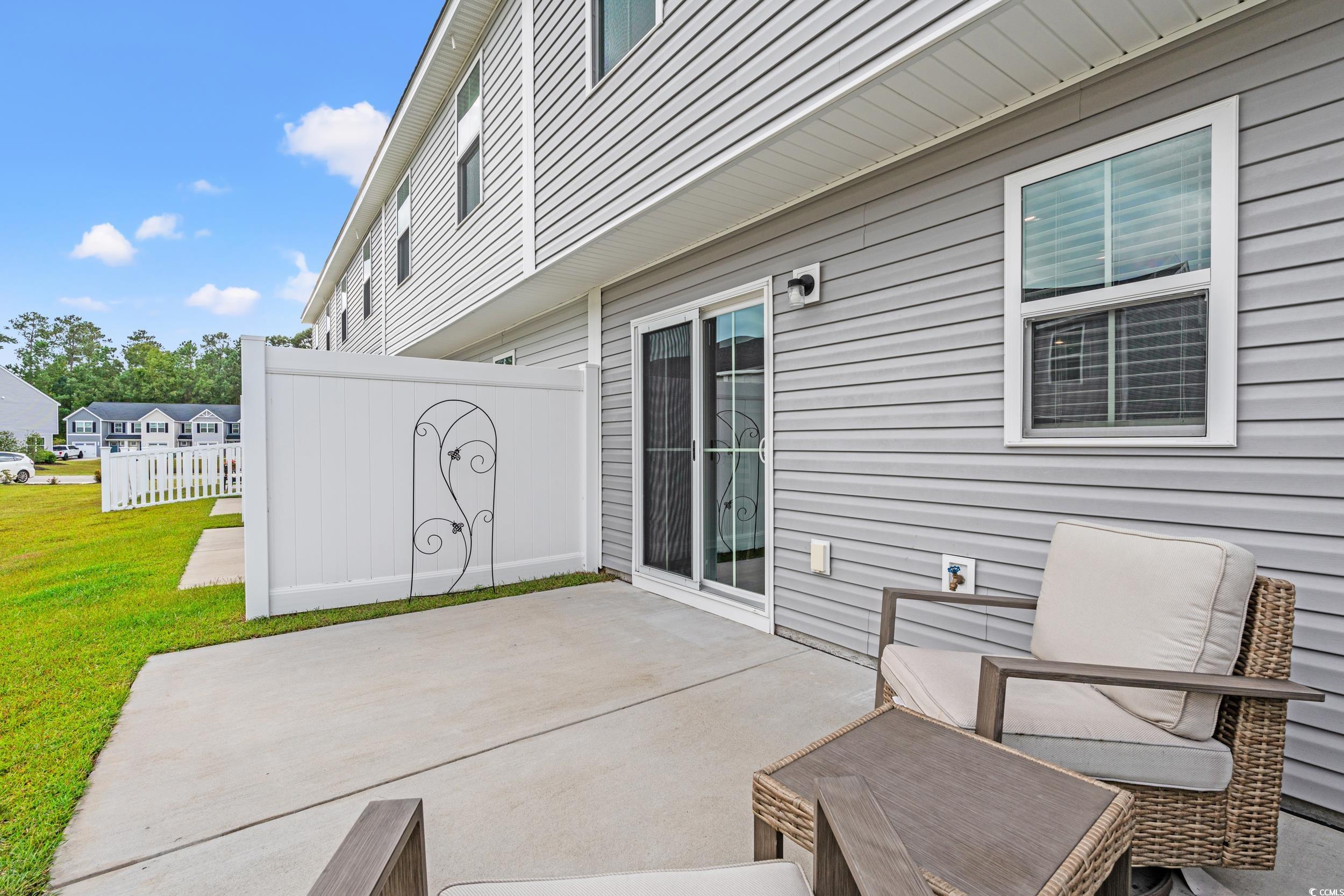 301 Granada Street, Unit D Myrtle Beach, SC 29579 - Photo 25 of 33 View of patio