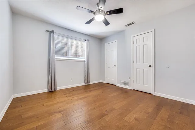 wooden floor in an empty room