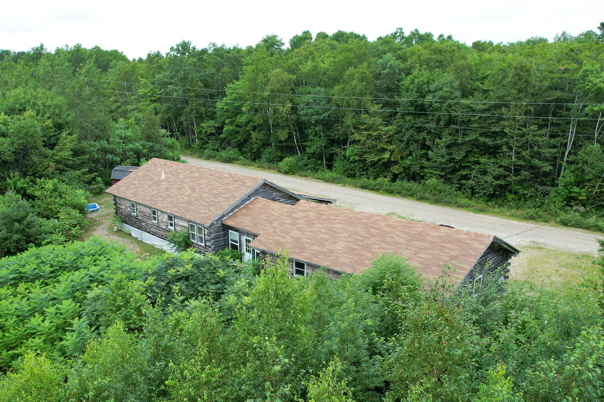220 Eleanor Mae Road Deblois, ME 04622 - Photo 4 of 46 Aerial view back right