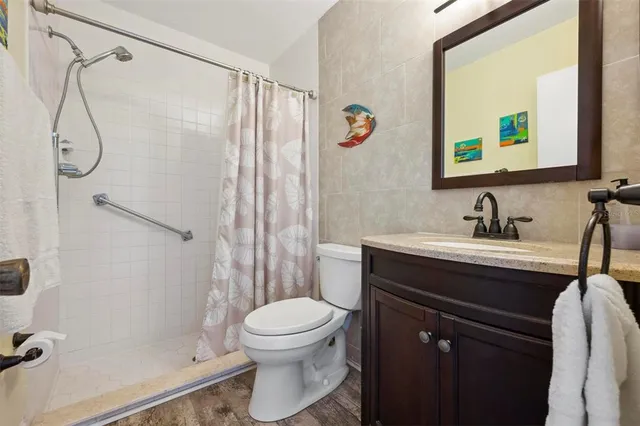 a view of a swimming pool with a terrace