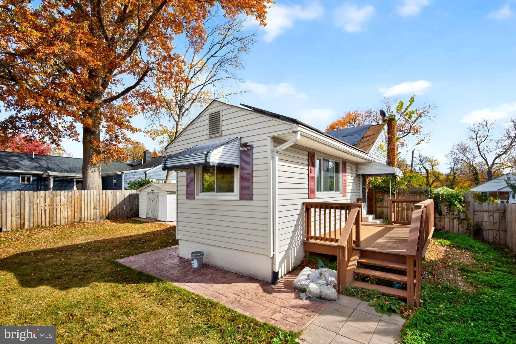 8204 17th Avenue Hyattsville, MD 20783 - Photo 31 of 36 a front view of a house with garden
