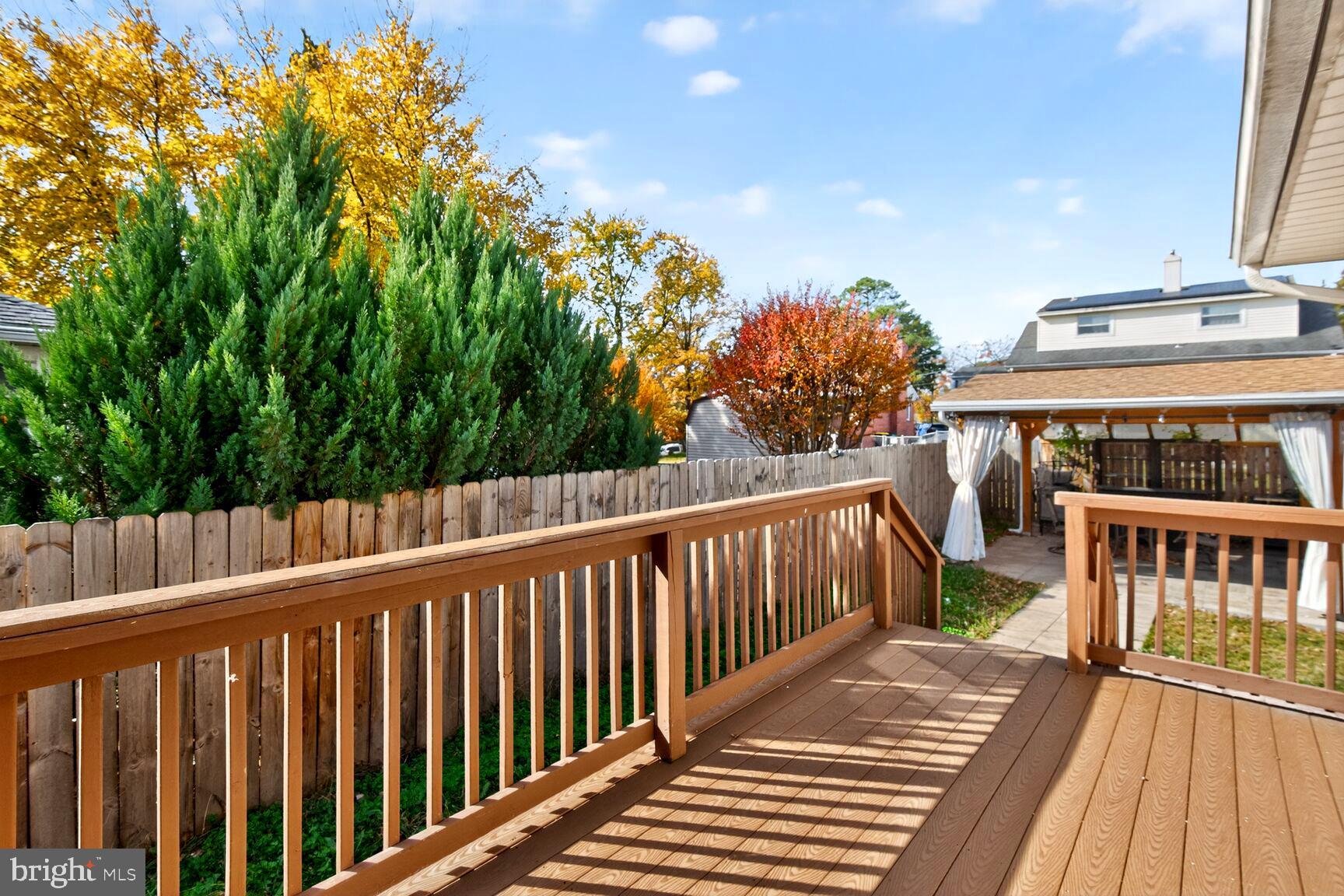 8204 17th Avenue Hyattsville, MD 20783 - Photo 32 of 36 a view of balcony with wooden floor