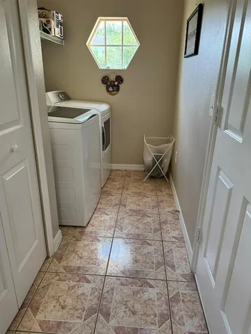 a view of a storage & utility room in a house