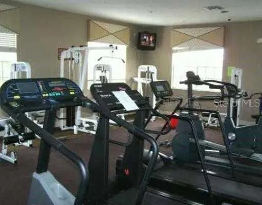 a view of a workspace with furniture