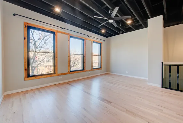 a view of empty room