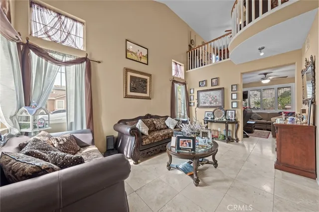 a living room with furniture or outdoor view and a window