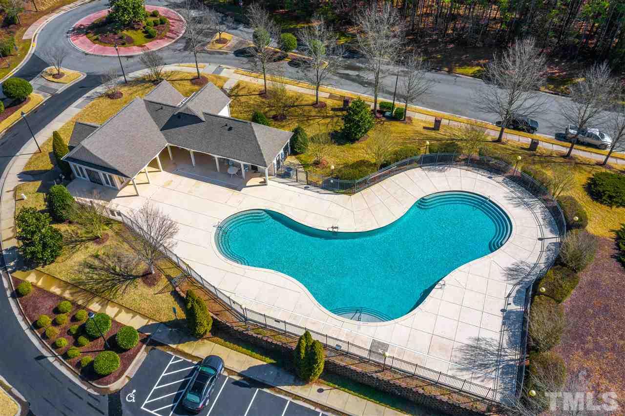 7621 Winners Edge Street Raleigh, NC 27617 - Photo 30 of 30 an aerial view of a house with swimming pool
