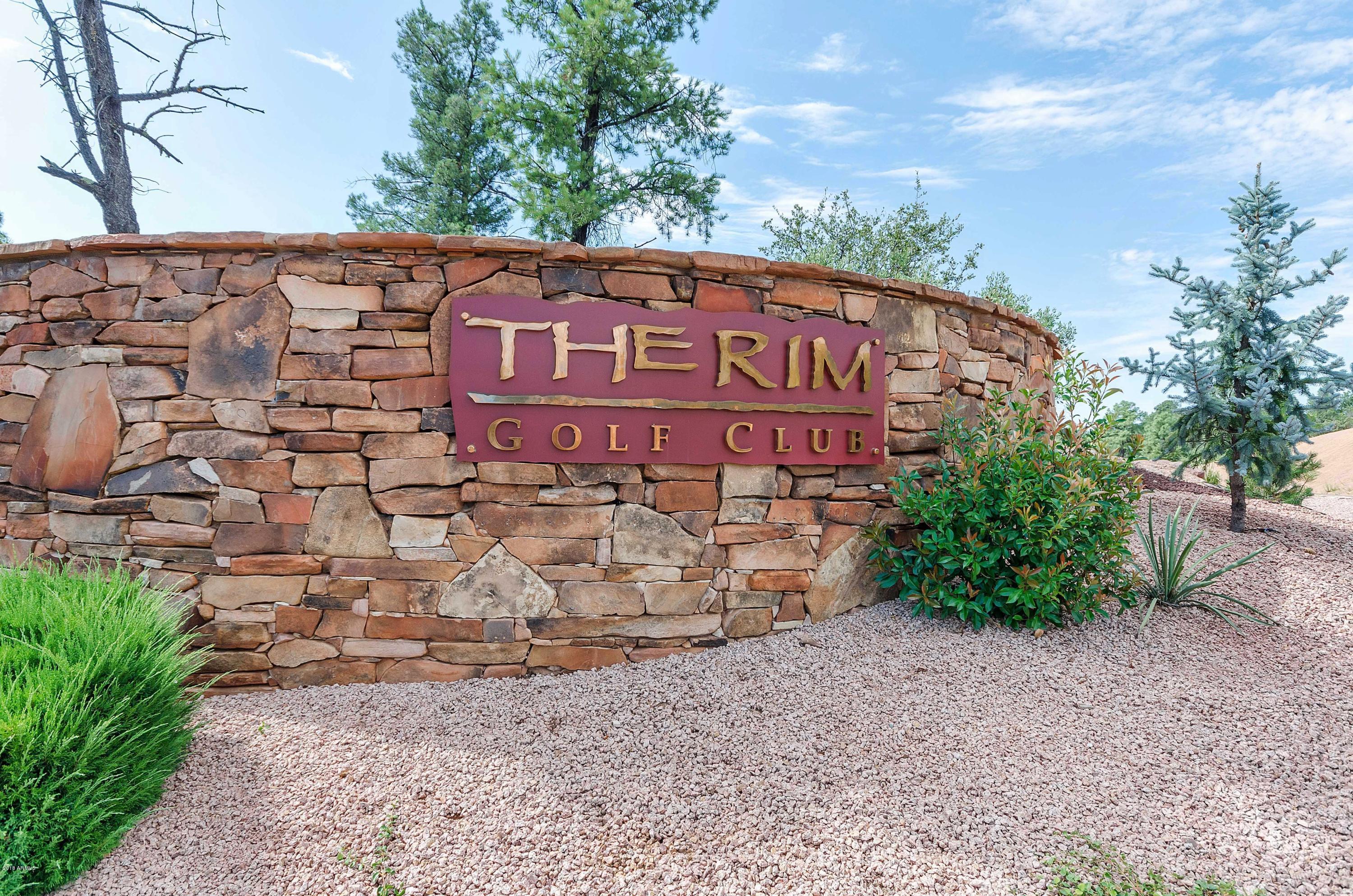 303 South Genius Loci, Unit 57 Payson, AZ 85541 - Photo 12 of 33 The Rim Golf Club Sign