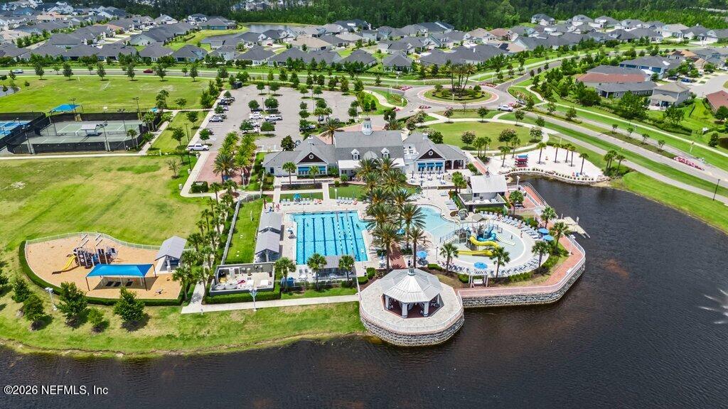 200 Starnberg Ct Street St. Augustine, FL 32095 - Photo 47 of 48 an aerial view of a house with swimming pool and outdoor seating