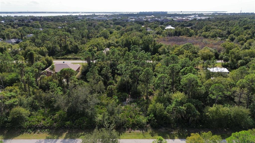 23431 Racine Avenue Punta Gorda, FL 33980 - Photo 2 of 4 an aerial view of residential house with outdoor space and trees all around