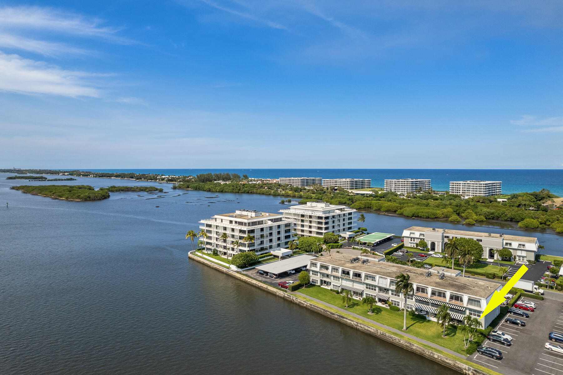 2160 Ibis Isle Road, Unit 1 Palm Beach, FL 33480 - Photo 42 of 44 swimming pool with an outdoor seating