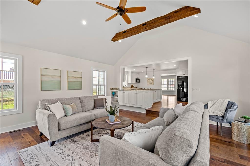 411 Georgetown Road Lawrence, PA 15055 - Photo 18 of 40 a living room with furniture and a window