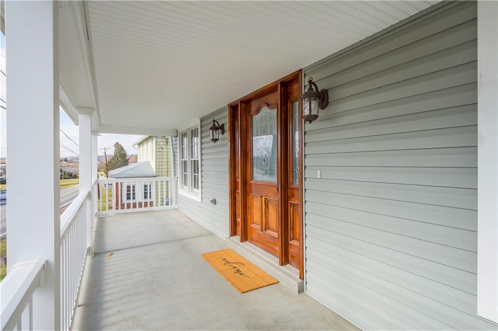 411 Georgetown Road Lawrence, PA 15055 - Photo 4 of 40 a view of an entryway with staircase