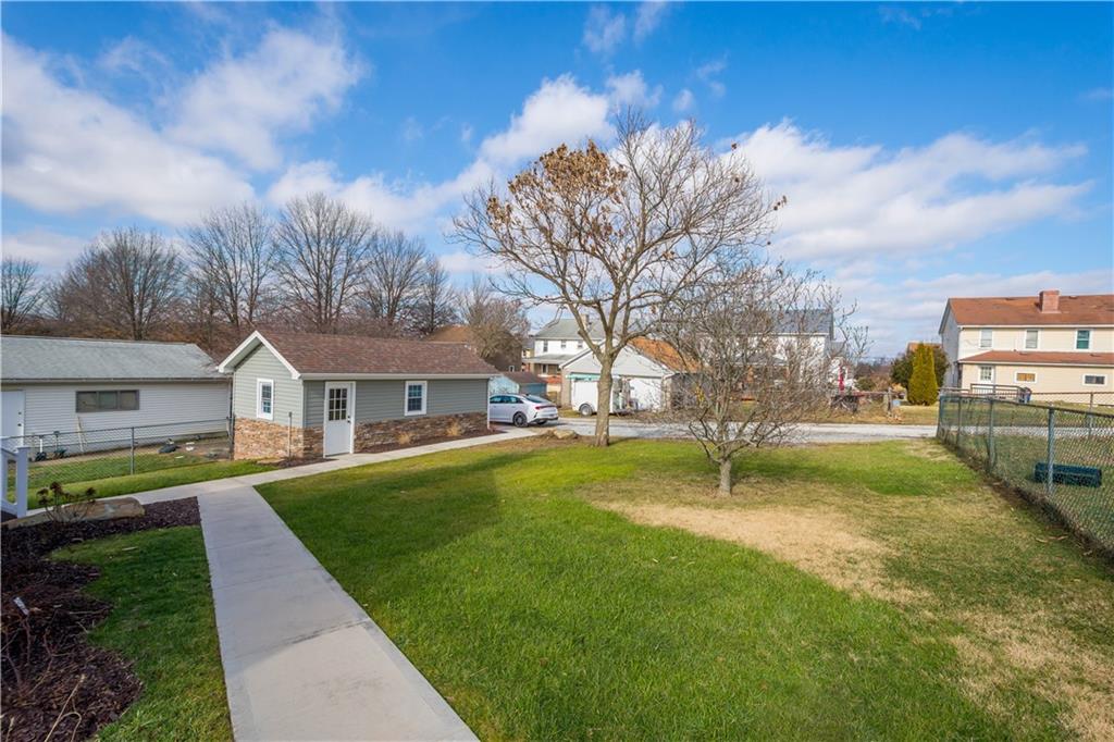 411 Georgetown Road Lawrence, PA 15055 - Photo 6 of 40 a view of house with a big yard