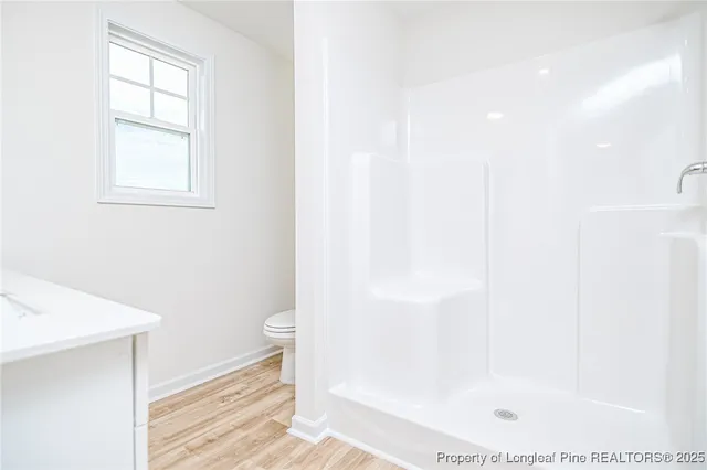 a close up of a shower