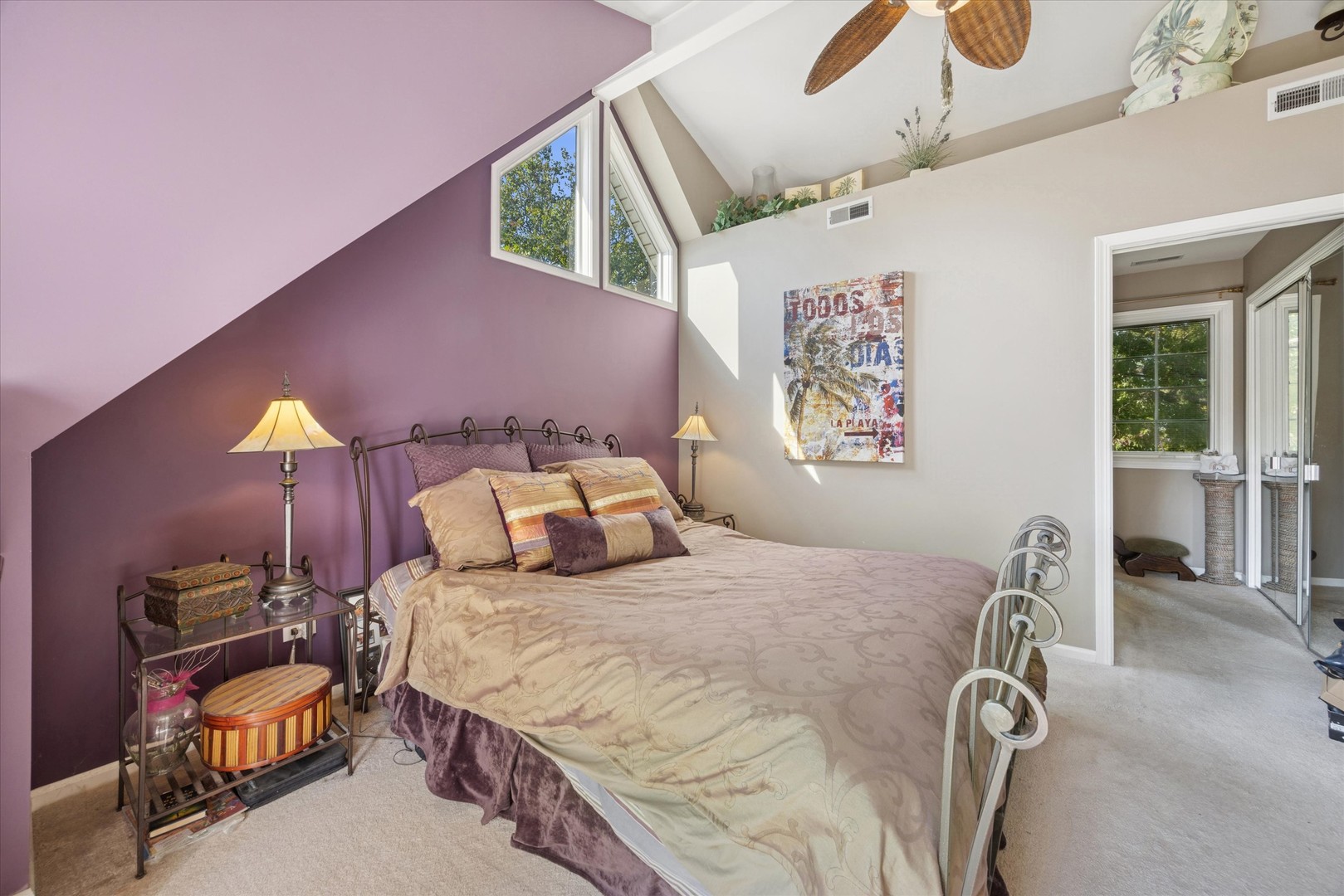 1115 North Main Street Wheaton, IL 60187 - Photo 14 of 28 a bedroom with a bed a table and chair