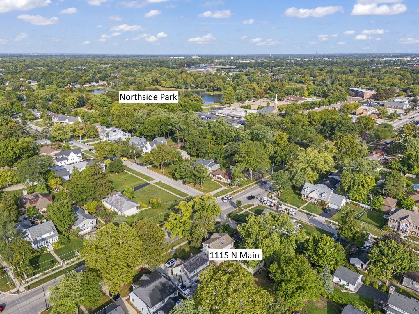 1115 North Main Street Wheaton, IL 60187 - Photo 2 of 28 a view of a city