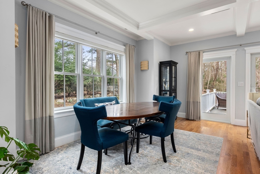 20 Manor Avenue Wellesley, MA 02482 - Photo 13 of 32 a view of a dining room with furniture window and wooden floor