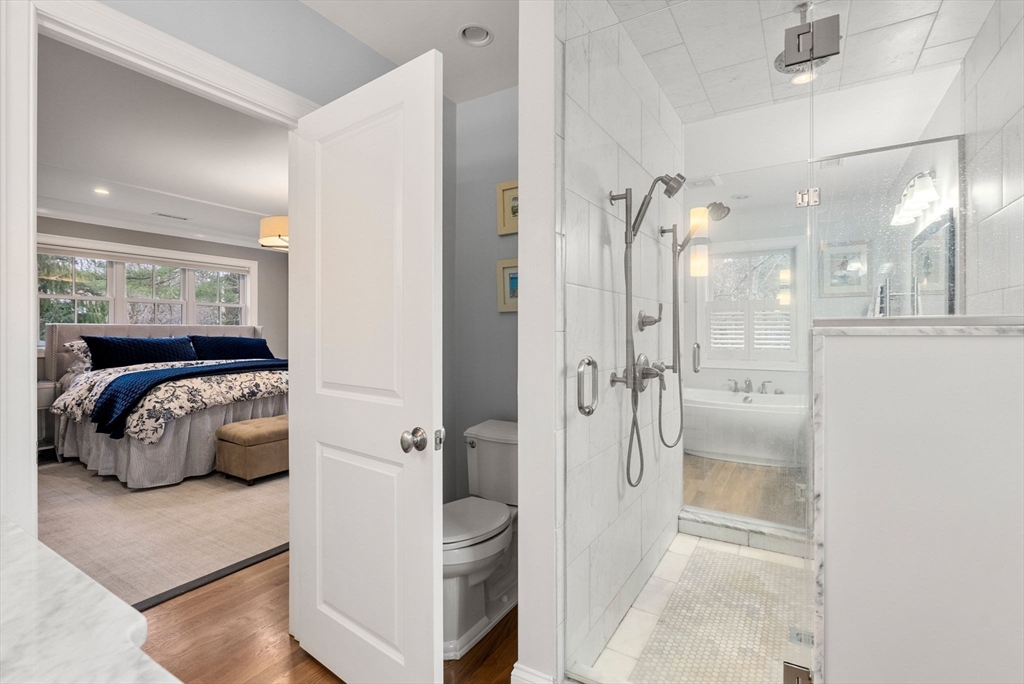 20 Manor Avenue Wellesley, MA 02482 - Photo 17 of 32 a bathroom with a tub shower and sink