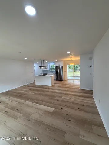 a view of an outdoor space with a lake view