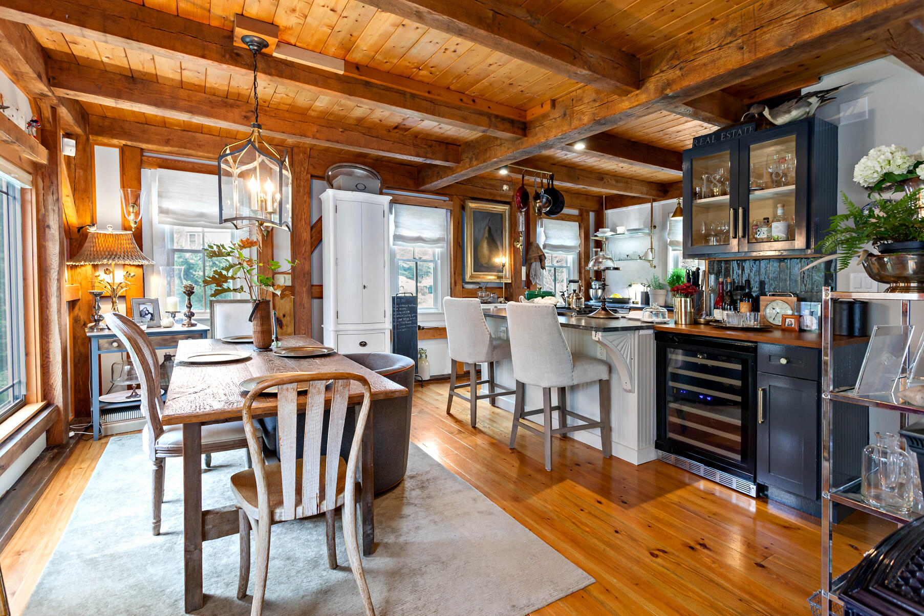 18 Evsun Drive Sandwich, MA 02563 - Photo 9 of 39 a view of a dining room with furniture window and outside view