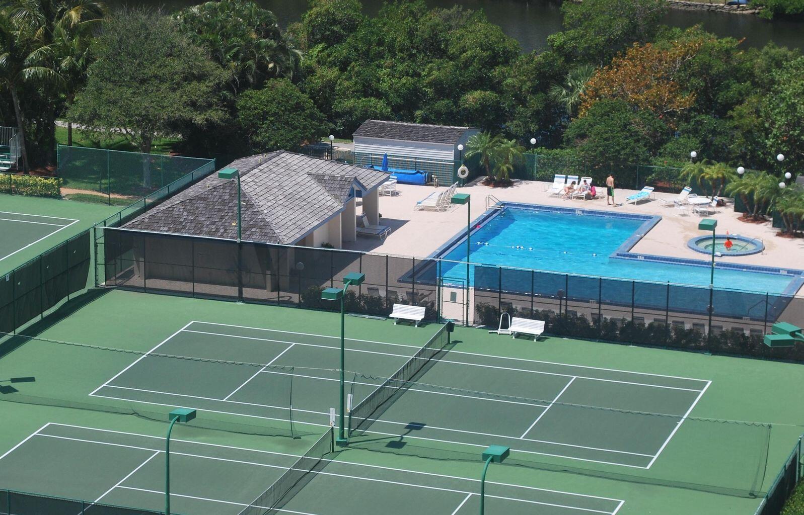 100 Ocean Trail Way, Unit 1209 Jupiter, FL 33477 - Photo 43 of 43 Pool and Tennis