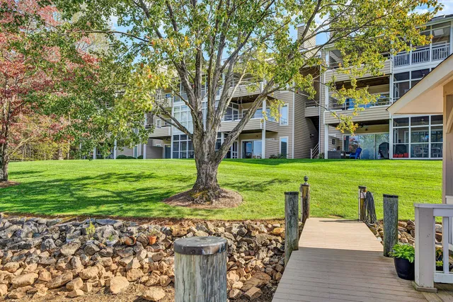 a view of a house with garden