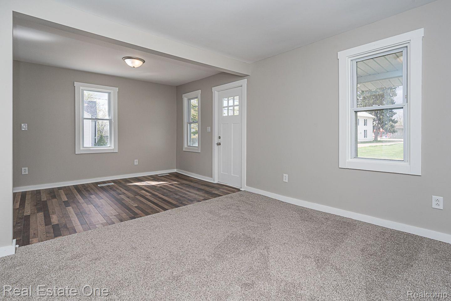 8522 Perry Road Atlas, MI 48411 - Photo 7 of 27 View of front door from corner of Living room