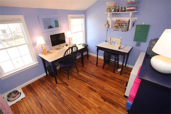 7 Sutherland Road Lexington, MA 02421 - Photo 22 of 22 a view of a workspace with furniture window and wooden floor