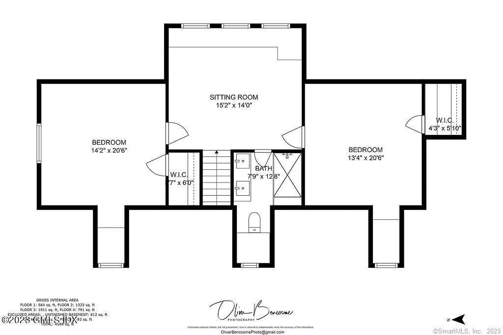 5 Miller Road Darien, CT 06820 - Photo 40 of 40 a picture of floor plan