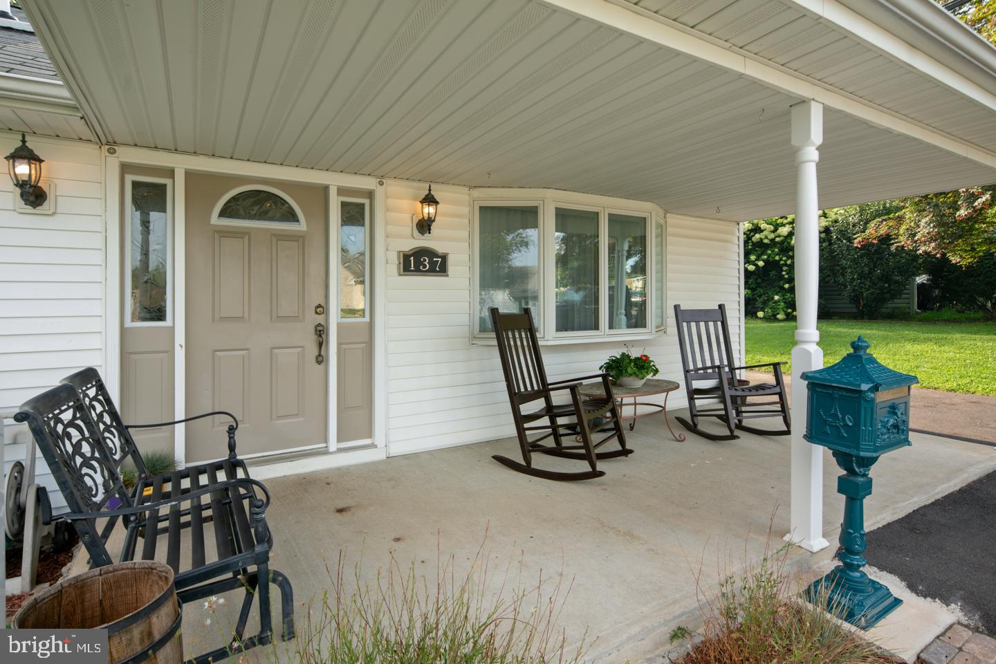 137 Andover Road Fairless Hills, PA 19030 - Photo 3 of 25 Front Covered Porch