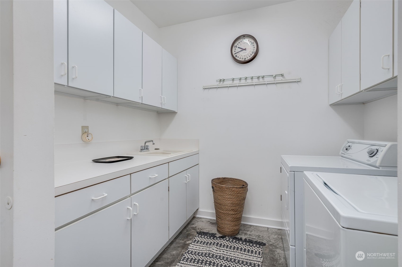 23406 Landers Road Southwest Vashon, WA 98070 - Photo 20 of 39 a view of storage and utility room with washer and dryer