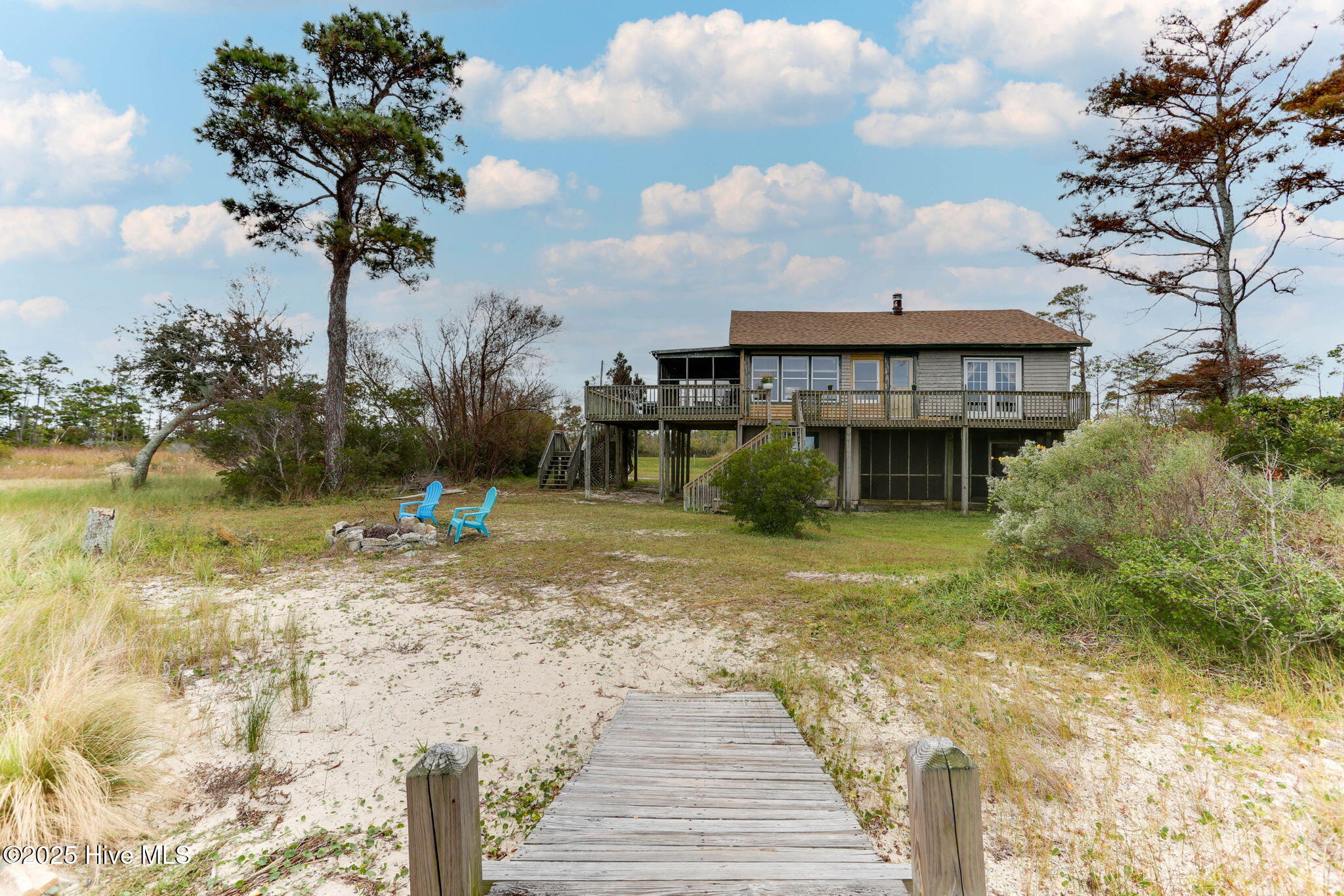 342 Cahoon Road Manns Harbor, NC 27953 - Photo 26 of 42 Dock and Back of Cabin