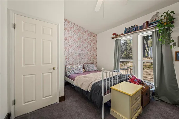 a room with furniture and window
