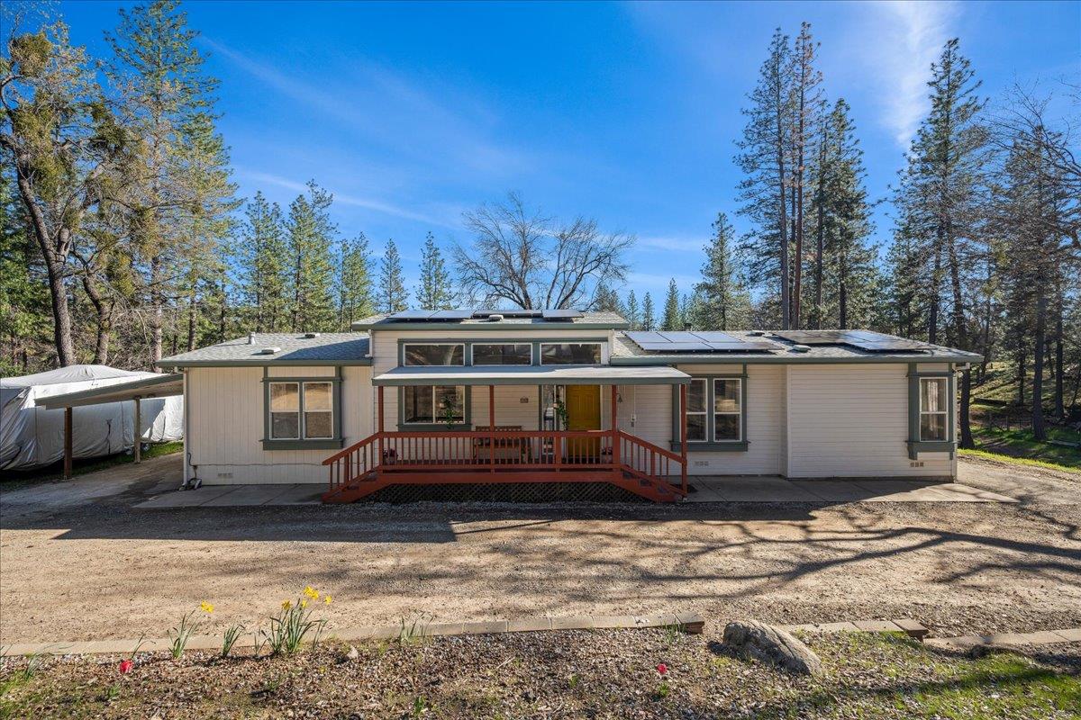 5351 Cosumnes Mine Road Somerset, CA 95684 - Photo 50 of 66 a view of a house with a yard