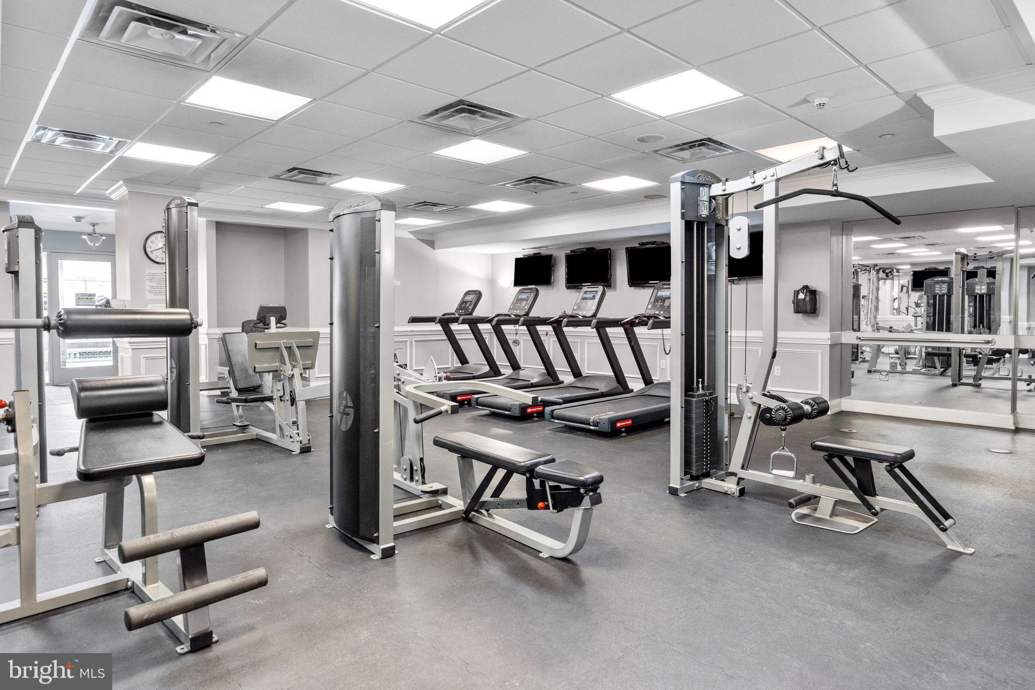 556 Carson Terrace Huntingdon Valley, PA 19006 - Photo 35 of 42 a view of a room with gym equipment