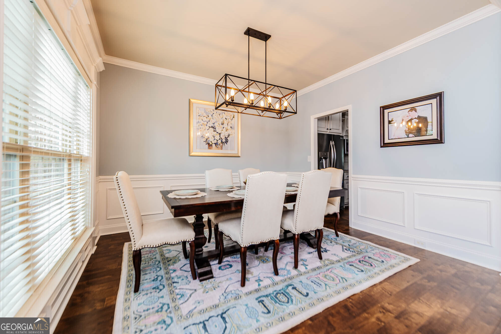 112 Bainbridge Lane Perry, GA 31069 - Photo 6 of 34 a view of a dining room with furniture window and wooden floor