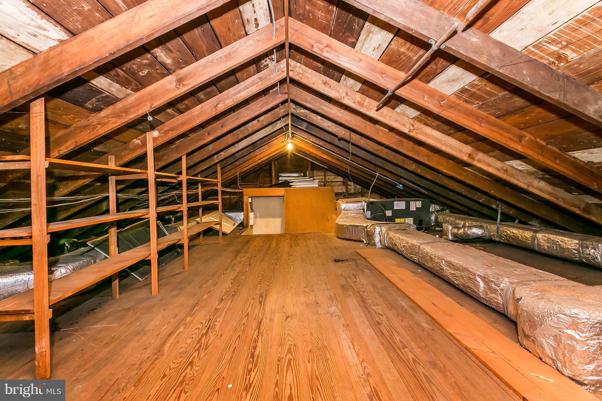 604 Dunkirk Road Baltimore, MD 21212 - Photo 17 of 30 Large attic space is so easy to access!