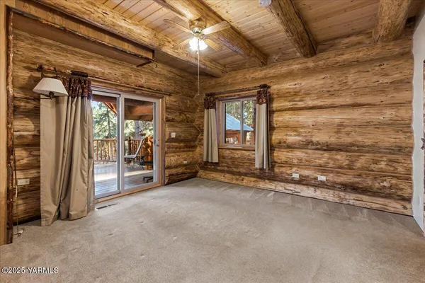 wooden floor in an empty room