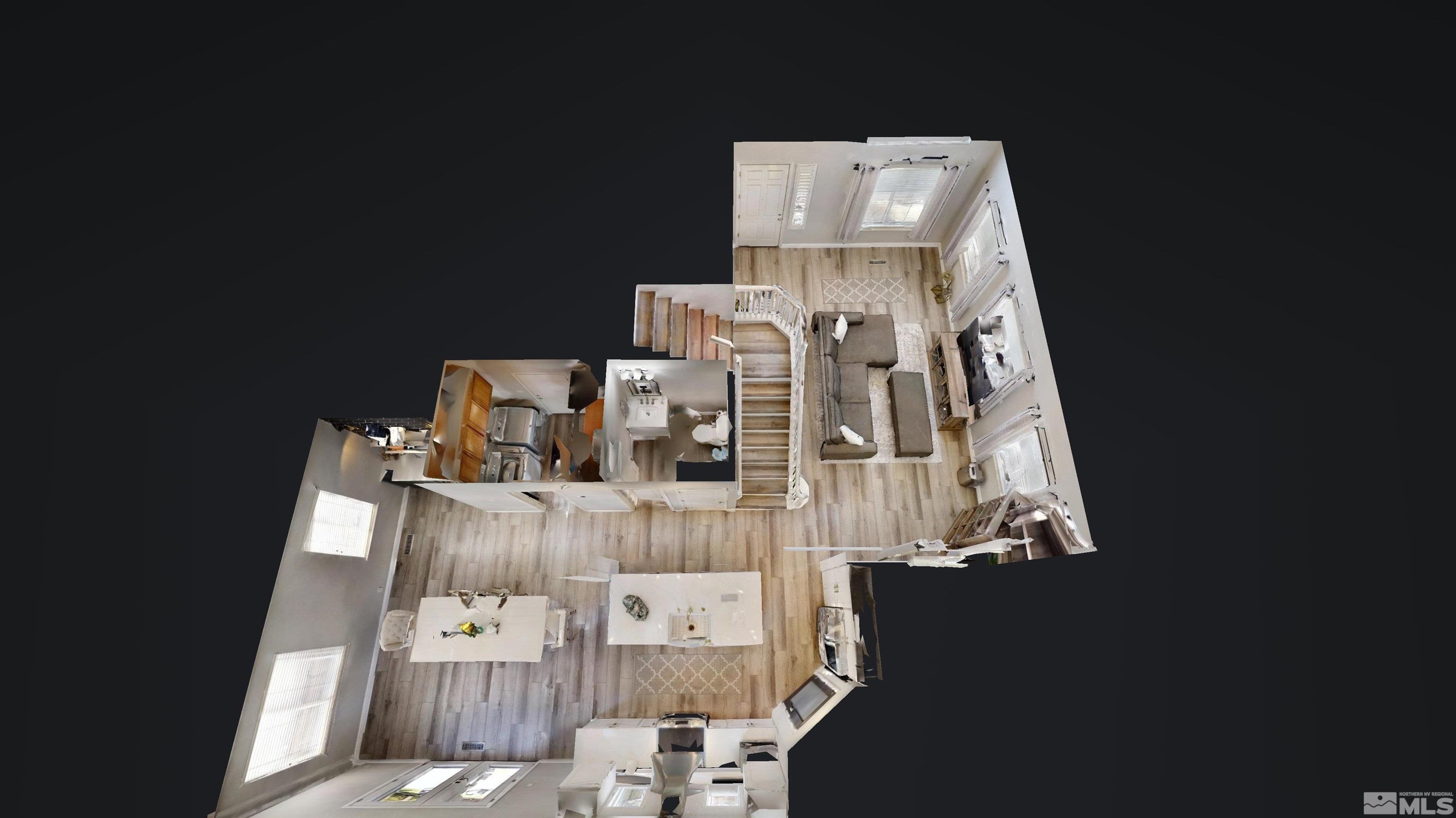 10018 Silver Star Drive Reno, NV 89521 - Photo 38 of 38 wooden floor plan